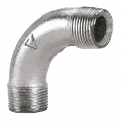 CURVA MM 90  1/2" GALVANIZADO "DEMA"