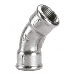 CURVA HH 45  1/2" GALVANIZADO "DEMA"