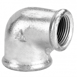 CODO REDUCCION  3/4" x 1/2" GALVANIZADO "DEMA"