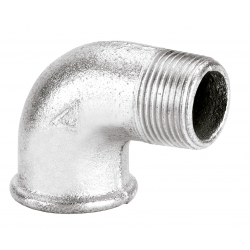 CODO MH 90  1/2" GALVANIZADO "DEMA"