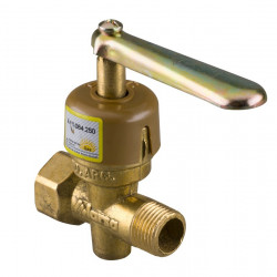 LLAVE GAS BRONCE  1/2"