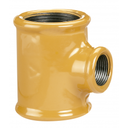 TEE REDUCCION CENTRAL 3/4 x 1/2" EPOXI "DEMA"
