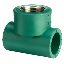TEE CON ROSCA HEMBRA 20mm X 1/2 ACQUA SYSTEM