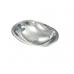 JOHNSON PILETA VANITORY OV 370L (37x26.5x12) ACERO 304