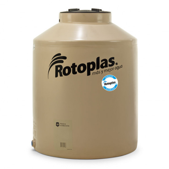 TANQUE DE AGUA ROTOPLAS MULTICAPA 0600 LTS Gtia de por vida