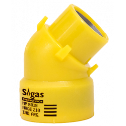 CODO 45° MH 20mm SIGAS THERMOFUSION