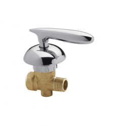 LLAVE GAS DE LUJO CON CAMPANA HEXA FV 1/2"   ( 822.02 )