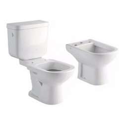 COMBO BAÑO LINEA BARI FERRUM ( Inodoro +  Bidet  + Deposito )