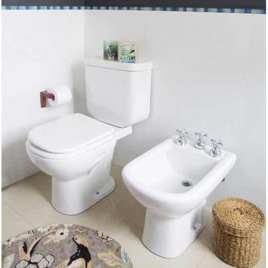 COMBO BAÑO LINEA BARI FERRUM ( Inodoro +  Bidet  + Deposito )