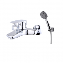 GRIFERIA CD TURIN CROMO MONOCOMANDO DUCHA EXTERIOR C/TRANSF Y DUCHADOR