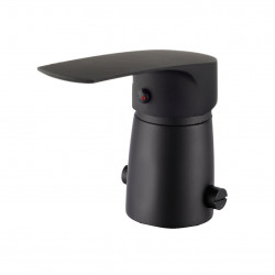GRIFERIA CD TURIN NERO MONOCOMANDO BIDET C/TRANSF