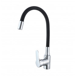 GRIFERIA CD UDINE CROMO MONOCOMANDO COCINA PICO FLEXIBLE