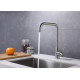 GRIFERIA CD ROMA INOX MONOCOMANDO COCINA PICO ALTO RECTO