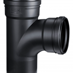 RAMAL SIMPLE 87ø30ø 040X040 DURATOP X NEGRO
