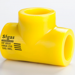TEE NORMAL 75mm SIGAS THERMOFUSION