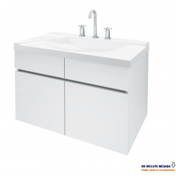 SCHNEIDER ATENAS VANITORY 60cm COLGANTE BLANCO