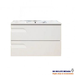 SCHNEIDER RIVO VANITORY COLGANTE 60cm PVC BLANCO