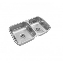 JOHNSON PILETA ACERO 430 DOBLE  CC28 59x34x13cm